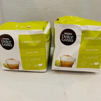 Cápsulas Nescafé Dolce Gusto Redondas y Sedosas Cappuccino 16 Cápsulas BB 12/25 LEER***** Foto 1 de 3
