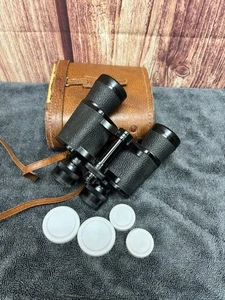 Vintage Binolux Coated Optics Binoculars Light Weight 7x35 376 ft. at 1000 yds. - Picture 1 of 13