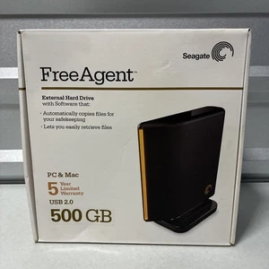 SEAGATE 500gb FreeAgent Pro disco rigido esterno USB 2.0/backup - Foto 1 di 10