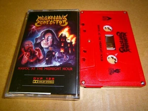 AGGRESSIVE PERFECTOR - Havoc at the Midnight Hour. Tape - Picture 1 of 4