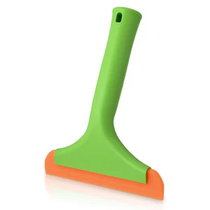 All-Purpose Silicone Squeegee for Shower Glass Door, Window Cleaning 7.5'' Green - Picture 1 of 11