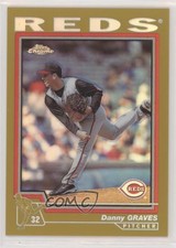 2004 Topps Chrome Gold Refractor Danny Graves #51