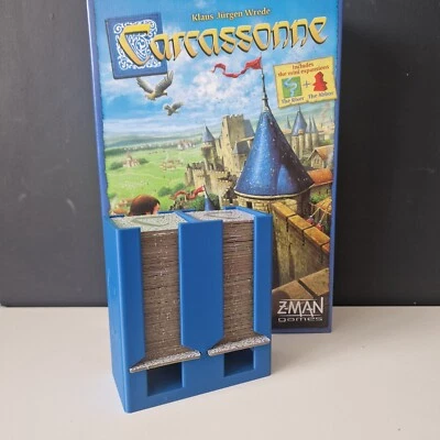 Carcassonne Twin Tile Tower Organiser Dispenser - Holds 80 tiles - Image 1 of 4