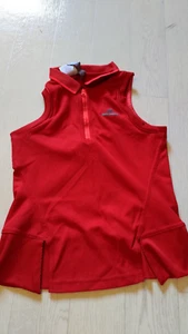 Sporttop Oberteil von adidas Stella McCartney Mädchen Größe 152 rot Barricade - Bild 1 von 4