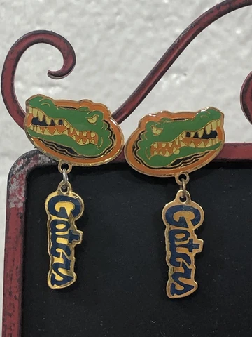 Florida Gators Dangle Pierced Earrings Cover