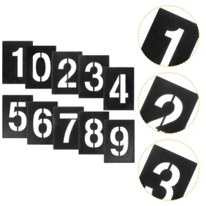 1 Set Number Stencil Large Stencil Wood Signs DIY Numbers 0-9 Painting Template - Picture 1 of 12