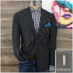 Michael Bastian Mens Blazer Sport Coat Casual Jacket Size 44R Wool 3 Button Suit - Picture 1 of 12