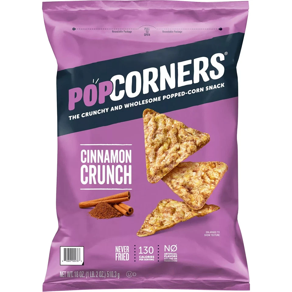 PopCorners Cinnamon Crunch Popped-Corn Snack, 18 oz. - Image 1 of 1