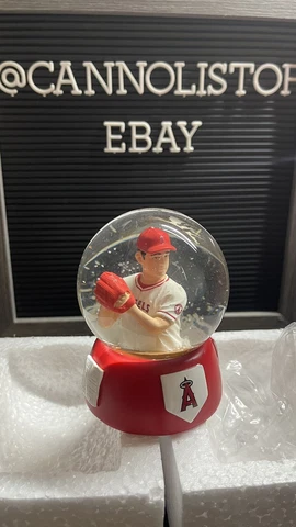 Rare Shohei Ohtani Los Angeles Angels Snow Globe Limited Edition Collectible Cover