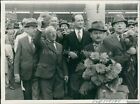 1939 Dr Matchek Leader Of Croat Minority Cheered In Belgrade Politics Photo 5X7