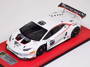 1/18 Looksmart MR Lamborghini Huracan S.Trofeo Bianco #63 Sepang 2014 Leather - Picture 1 of 1
