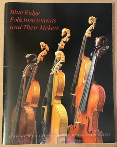 Blue Ridge Folk Instruments and Their Makers 1993 Catalog Banjo Dulcimer Fiddle - Bild 1 von 3