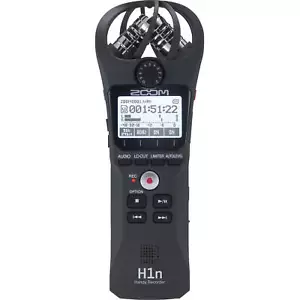 Zoom H1n-VP Portable Handy Recorder with Windscreen, AC Adapter, USB Cable & - Picture 1 of 5