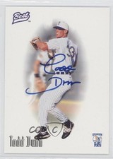 1996 Best Minor League Auto Todd Dunn Auto