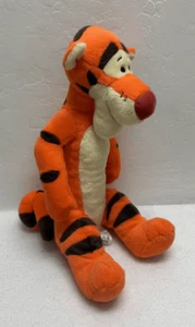 Peluche Disney Store coda riccia tigre seduto peluche giocattolo amico 16" - Foto 1 di 9