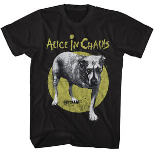 Alice In Chains Three Legged Dog Album Cover Men's T Shirt Rock Band Tour Merch