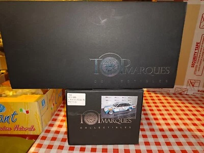 1/18 TOP MARQUES Fiat 131 Abarth Salora Alen rally 1000 laghi 1980 - Immagine 1 di 4