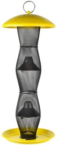 Large Wild Bird Niger Seed Feeder With Tray Designed Made From Premium Metal - Picture 1 of 8