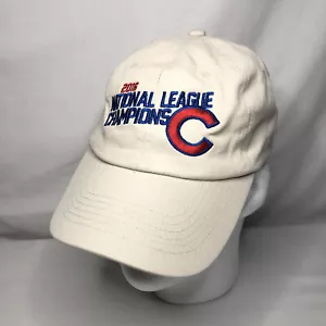 Chicago Cubs MLB Baseball National League Champions Hat Cap 2016 - Picture 1 of 8