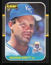 1987 Leaf/Donruss #96 George Brett