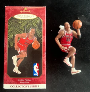 Scottie Pippen Hallmark Keepsake Hoop Stars Collector’s Series Hanging Ornament - Picture 1 of 2