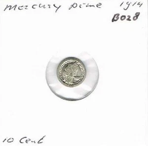 Amerika mini replica 10 mm - 10 cent Mercury 1914 (b028) - Picture 1 of 1
