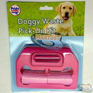 Dog Doggy Waste Puppy Mess Waste Poo Poop Clean Pick Up Scoop Dispenser Bag Roll - Picture 1 of 1
