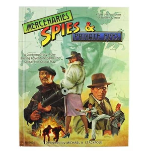 Mercenaries, Spies & Private Eyes Rulebook, Hardcover - Picture 1 of 2