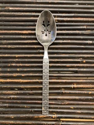 Ekco Eterna MONTALO Stainless Steel Vegetable Serving Spoon - Image 1 of 3