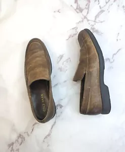 Cole Haan Halbschuh Herren 9,5 M Braun Penny Leder Fahrschuhe Slipper Venezianisch - Bild 1 von 13