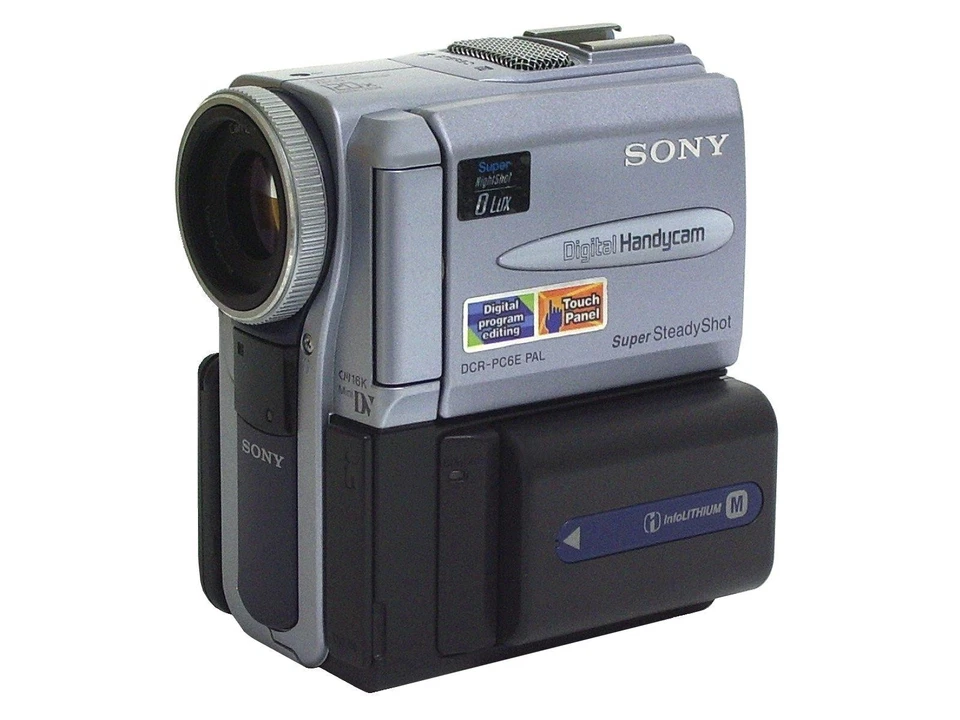 Sony Handycam DCR-PC6E MiniDV videocamera - videoregistratore digitale - Immagine 1 di 1