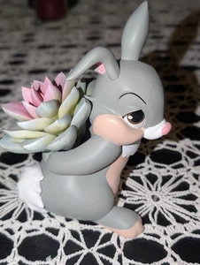 Disney Parks 2023 Critters Chaos Planter Thumper Succulent Faux Pot Plant - Picture 1 of 4