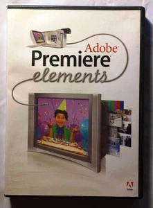 Adobe Premiere Elements Full Version Windows w/ Serial Number License - Picture 1 of 3