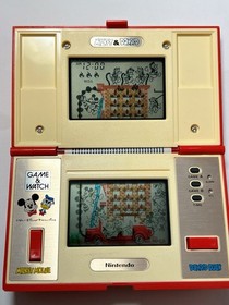 GAME & WATCH NINTENDO MICKEY & DONALD MULTI SCREEN VINTAGE JAPAN 1982