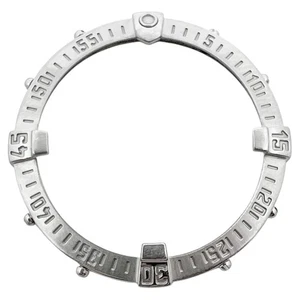 Bisel Breitling Colt Lady 33 mm genuino de acero inoxidable completo con tornillos - Imagen 1 de 6