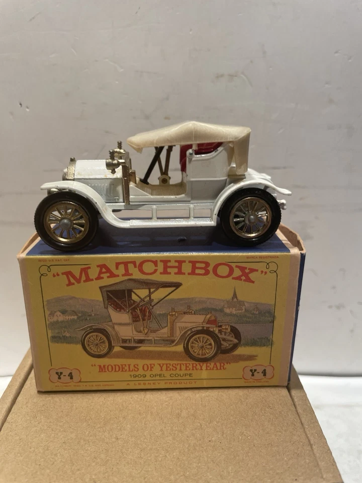 Vtg  Matchbox Lesney Models of Yesteryear Y-4 1909 Opel Coupe New In Box 1248 - Image 1 of 4