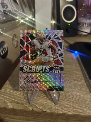 2021 Panini Mosaic Scripts Kendrick Bourne Auto Pats Silver Prizm - Image 1 of 2