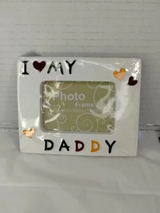 New I Love My Daddy Small Picture Frame Office 3.5 X 2.5. Unbranded  - Picture 1 of 4