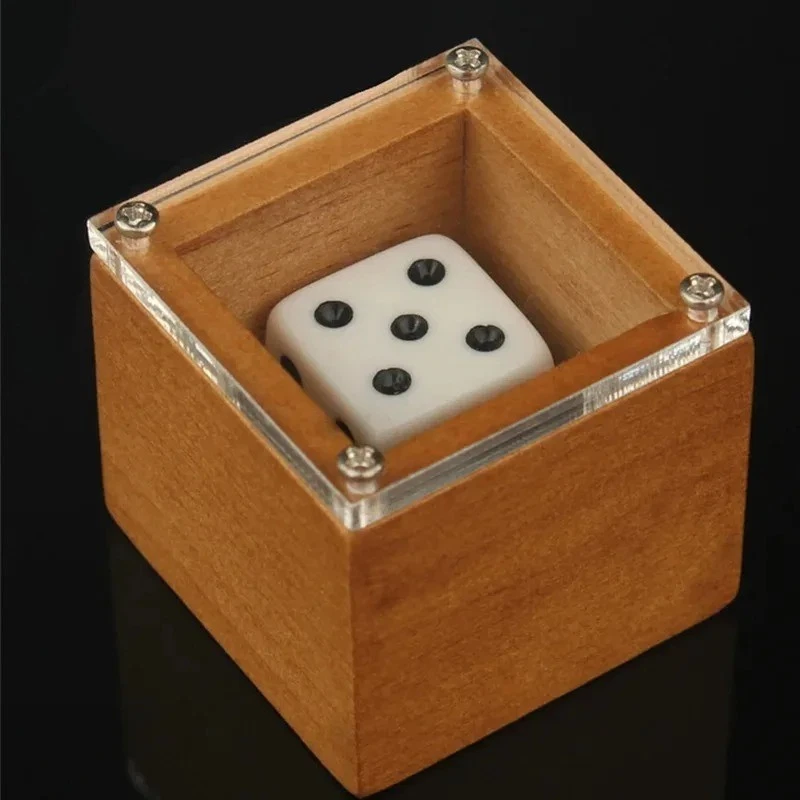 New Magic Dice Magic Props Dice Trick Dot Number Change Dice Magic Stage Illusio - Image 1 of 4