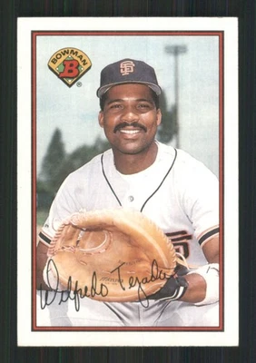 1989 Bowman #468 Wil Tejada San Francisco Giants 38443 - Image 1 of 2