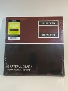 LP: Grateful Dead Dick's Picks Vol. 1 Tampa FL 12/19/73 4LP Box #/3000 SEALED - Imagen 1 de 4