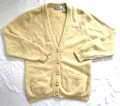 VTG Talbots Cardigan Gramacore Lux Angora Lambswool Academia Preppy Casual Women - Image 1 of 4
