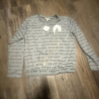 Lindo Top con Verborrea Positiva para Niñas Autoestima con Collar y Pegatinas Talla XL Foto 1 de 4