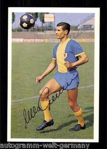 Klaus Gerwien Eintracht Braunschweig Bergmann Sammelbild 1965/66 Original Sign - Picture 1 of 1