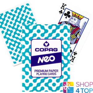 Copag Neo Caramelo Maze Poker Juego Baraja de Cartas Papel Estándar Índice Nuevo - Imagen 1 de 4