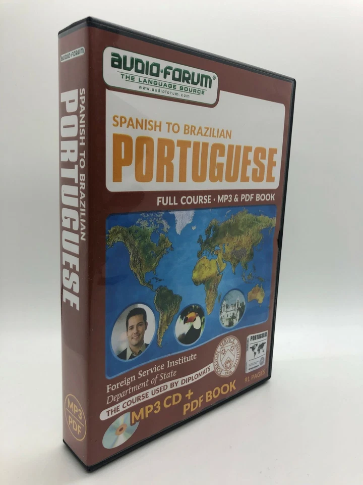 FSI: Spanish to Brazilian Portuguese (PC/MAC) by Audio-Forum - Image 1 of 1