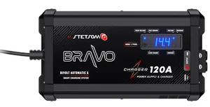 Cargador Stetsom BRAVO 120A Cargador de Batería Inteligente Fuente de Alimentación de Audio para Coche - Imagen 1 de 4