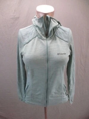 Columbia Size XS Womens Gray Full Zip Stand Collar Pocket Athletic Jacket 669 - Image 1 of 4