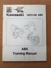 KAWASAKI GPZ1100 ABS MOTORCYCLE ABS TRAINING MANUAL PART NO. 99964-0059-01
