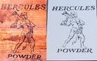 A4 Old Vintage Hercules Powder Gun Crate Wood Box  Airbrushing Stencil Army